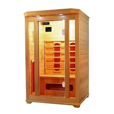 2 Orang Ruang Sauna Rumah Persegi Panjang 1750W Power 20 '/ 40' HQ26 / 54PCS Packing