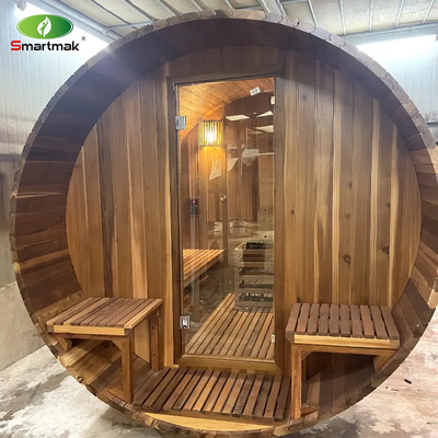 Sauna Kayu Merah Kayu Merah Sauna Air Kering Air Basah Kamar Sauna Barel