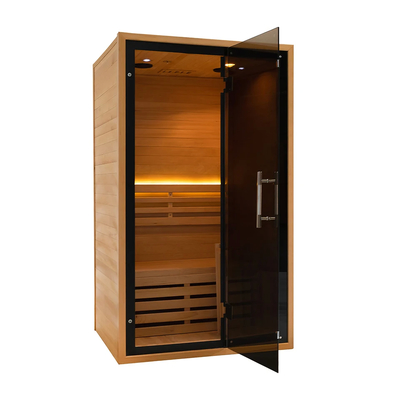 Computer Controlled Hemlock / Cedar Home Sauna Room Dengan Daya 1750W