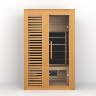 Terapi Detox Negatif 2 Orang Sauna Inframerah Hemat Energi Dengan Lampu Led