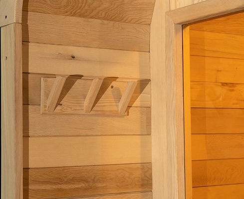 Kayu Di Luar Kompor Pemanas Square Outdoor Garden Sauna Home Commerical