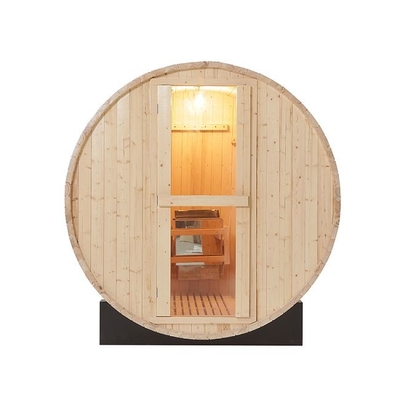 Hemlock Wood Home Commerical Outdoor Tradtional Steam Barrel Sauna 6 Person