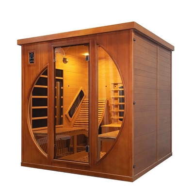 Panel Karbon Spektrum Penuh Sauna Far Infrared Red Cedar 0.C - 65.C Operating Temperature