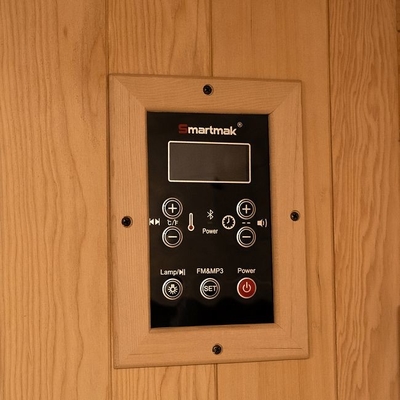 Panel Karbon Spektrum Penuh Sauna Far Infrared Red Cedar 0.C - 65.C Operating Temperature