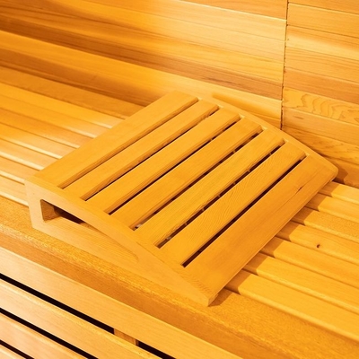 OEM &amp; ODM Sauna Kering Luar Kayu Dengan Kompor Listrik 9KW