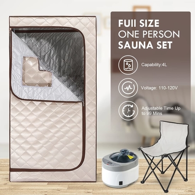 Waterproof Kain Portable Steam Sauna Personal Spa Portable Sauna Box Untuk Rumah