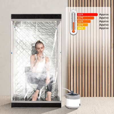Full View Sauna Uap Berkapasitas 4L