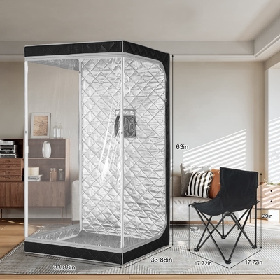 Full Body Home Portable Sauna Tent Lipat Portable Medium Steam Sauna Tent