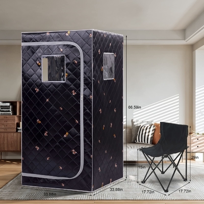 1500W Full Body Home Portable Steam Sauna Tent Untuk Detox Therapy