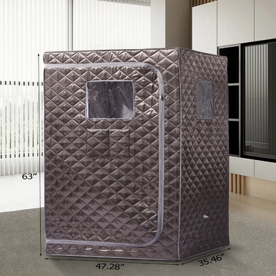 Sauna Uap Berukuran Full Portable Sauna Spa Rumah Sauna Dengan Kapasitas Air 4L