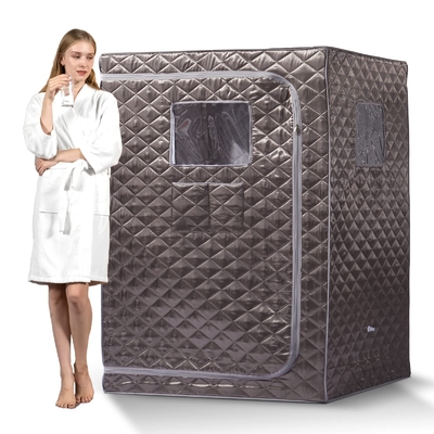 Sauna Uap Berukuran Full Portable Sauna Spa Rumah Sauna Dengan Kapasitas Air 4L
