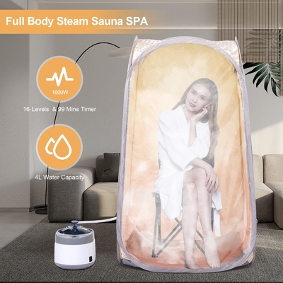 Sauna Uap Berukuran Lengkap Portable Home Spa Indoor Portable Pop Up Sauna