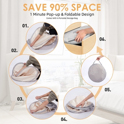 Rumah Lapisan Berdiri Portable Pop Up Sauna Full Body Personal Sauna Tent
