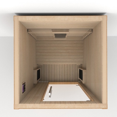 Ruang Sauna Indoor 1 - 2 Orang Sauna Far Infrared Dengan Kapsul Cahaya Merah