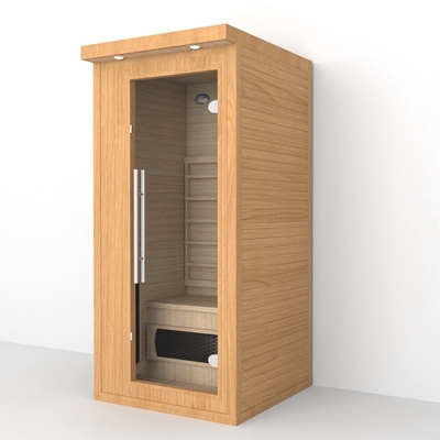 Ruang Sauna Indoor 1 - 2 Orang Sauna Far Infrared Dengan Kapsul Cahaya Merah
