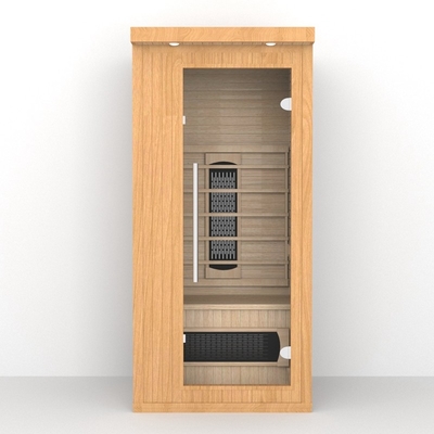 Ruang Sauna Indoor 1 - 2 Orang Sauna Far Infrared Dengan Kapsul Cahaya Merah