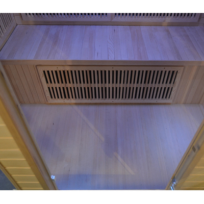 Sauna Kayu Kering Modern Mewah Sauna Far Infrared Untuk Rumah 2700W