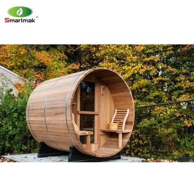 Sauna Kayu Merah Kayu Merah Sauna Air Kering Air Basah Kamar Sauna Barel