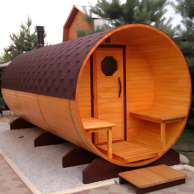 Kamar Sauna Kayu Uap Kering Kesehatan Bak Mandi Kayu Sauna Uap