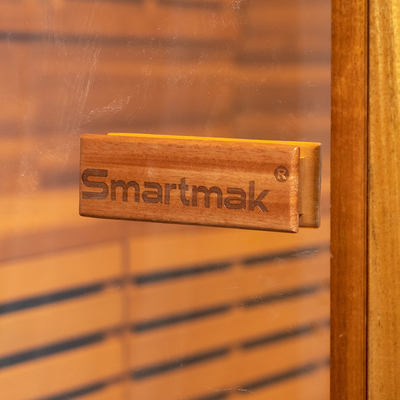 Kamar sauna modern dengan lampu LED dengan pemanas kompor 6KW dan generator ozon untuk kontrol suhu yang ideal
