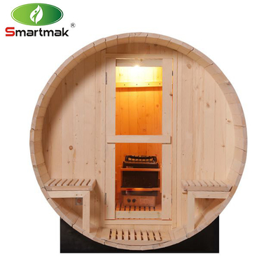 4 Orang Redwood Luar Ruang Sauna Taman Kayu Pinus Barel Anggur Sauna