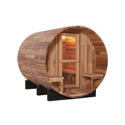 SASO Garden Wood Barrel Ruang Sauna ODM Sauna Outdoor Barrel