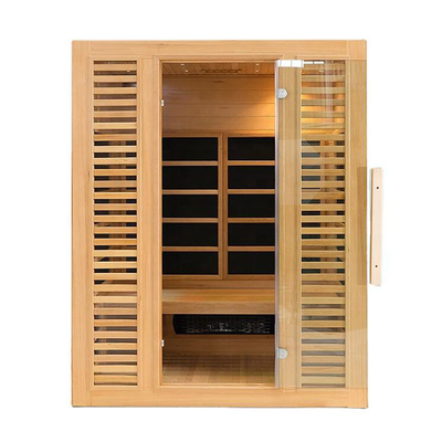 ODM Redwood Home Sauna Room Sauna Inframerah Sauna Dengan Chromotherapy