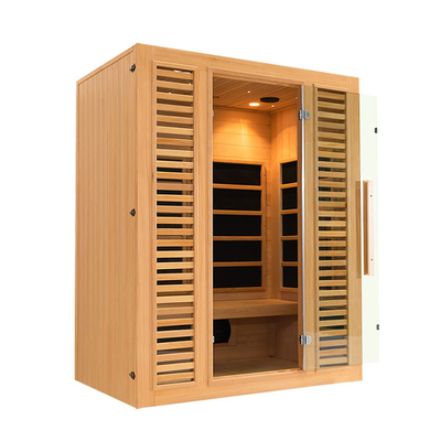 ODM Redwood Home Sauna Room Sauna Inframerah Sauna Dengan Chromotherapy