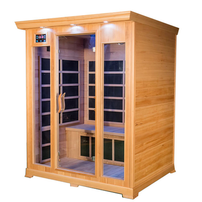 2100W Ultraviolet Rumah Ruang Sauna Uap Kering Jauh Inared 3 Orang