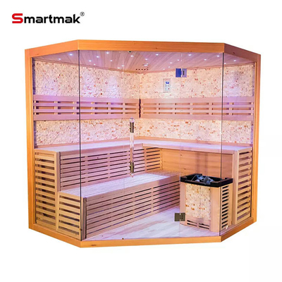 Indoor Steam Home Sauna Room Red Cedar untuk Detox dan memutihkan kulit
