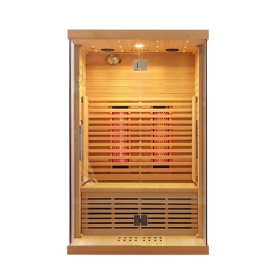 Fisioterapi Kesehatan Kecil 2 Orang Sauna Inframerah Untuk Rumah Berkeringat