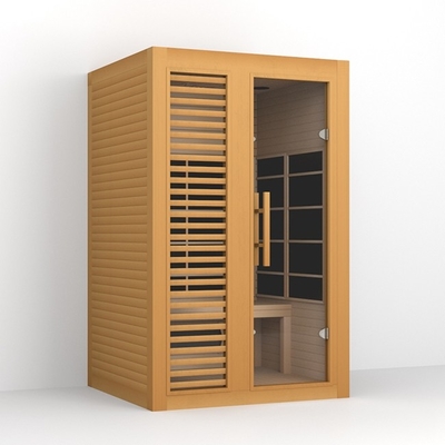 Terapi Detox Negatif 2 Orang Sauna Inframerah Hemat Energi Dengan Lampu Led