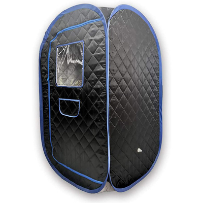 OEM Single Person Steam Sauna Tenda Sauna Pribadi Dalam Ruangan Untuk Detoks