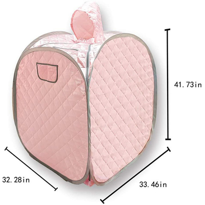 1050W Home Stand Up Portable Sauna Untuk Menurunkan Berat Badan Penggunaan Dalam Ruangan