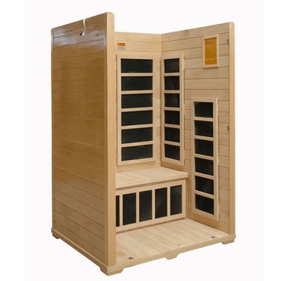 Penurunan Berat Badan Hemlock 2 Orang Radiant Infrared Sauna Untuk Penggunaan Di Rumah
