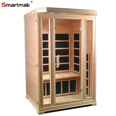 Penurunan Berat Badan Hemlock 2 Orang Radiant Infrared Sauna Untuk Penggunaan Di Rumah