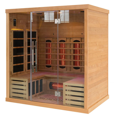 Smartmak Jauh Inframerah Dalam Ruangan Cedar Sauna 2 Orang