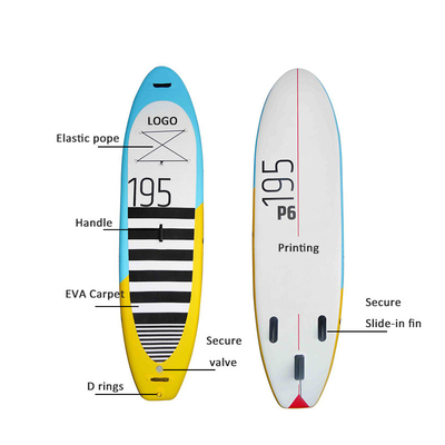 15cm All Round Inflatable Stand Up Paddle Board sup untuk Kenyamanan Dewasa