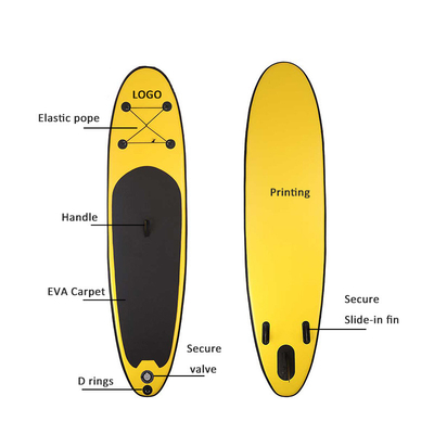 Papan Dayung Tiup 10cm Blow Up Sup Untuk Kompetisi Yoga Pariwisata Selancar