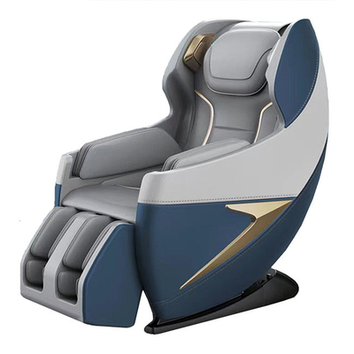Smartmak 3d Dipanaskan Gravity Massage Chair Recliner PU Leather