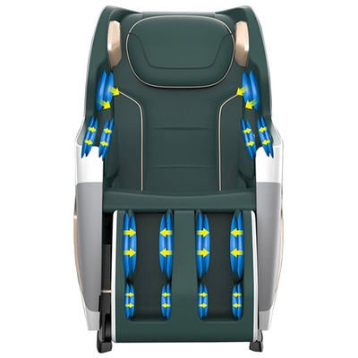 Smartmak 3d Dipanaskan Gravity Massage Chair Recliner PU Leather