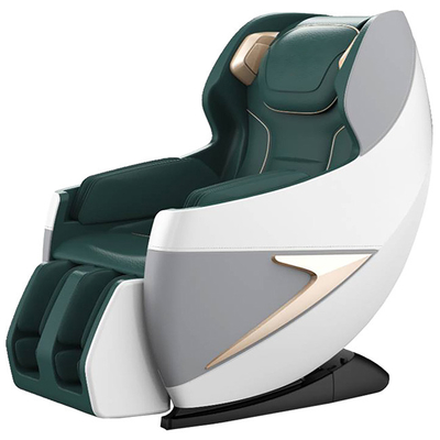 Smartmak 3d Dipanaskan Gravity Massage Chair Recliner PU Leather
