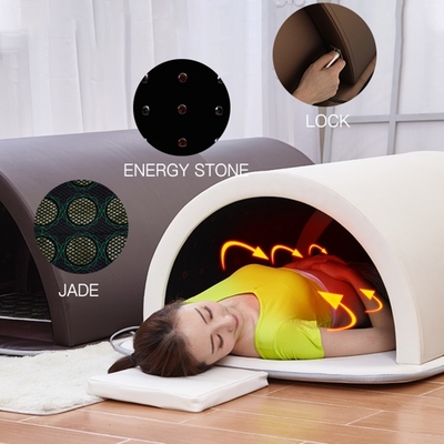 1200W Portable Slim Dome Inframerah Sauna Untuk Tempat Tidur Fumigasi Salon Kecantikan