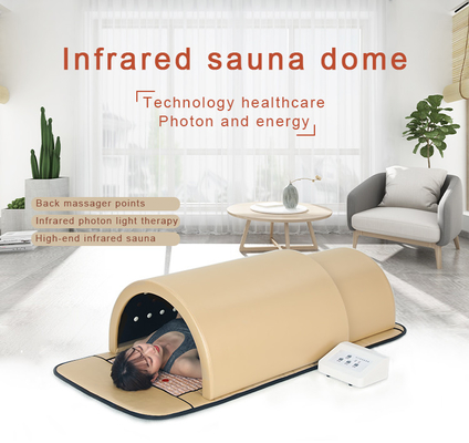 Rumah Menggunakan Kecantikan Fir Far Infrared Sauna Dome Equipment