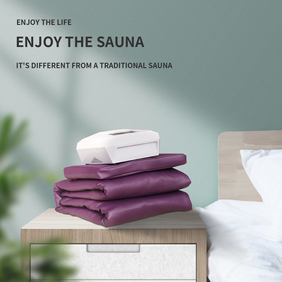3 Zona Ungu Rendah Emf Jauh Inframerah Sauna Selimut Dengan Cahaya Foton