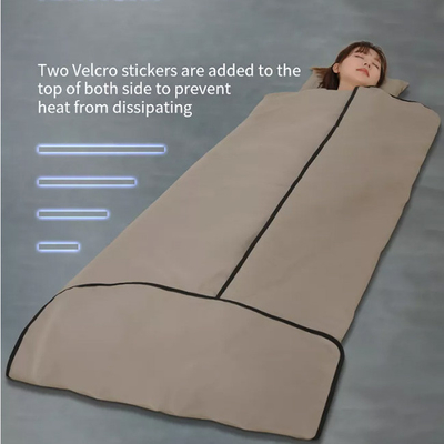 PEMF Negative Ion Infrared Sauna Bed Selimut Sauna Detox Dengan Lampu Foton Merah